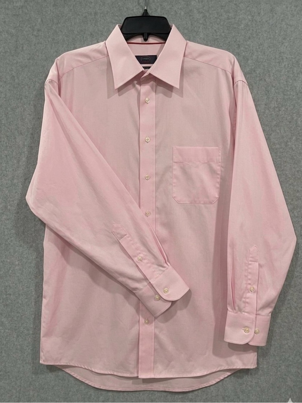 ETON Mens Contemporary Fit Pink Dress Shirt Button Up Size XL 16 1/2 x 42 [561]